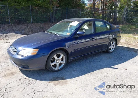 2006 Subaru Legacy 2.5I/2.5I Limited from USA, damaged, VIN 4S3BL626X67207435